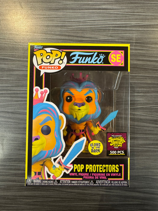 Funko POP! Funko: Pop Protectors (Blacklight Battle 2022 500 PCS)(GiTD)(Damaged Box) #SE