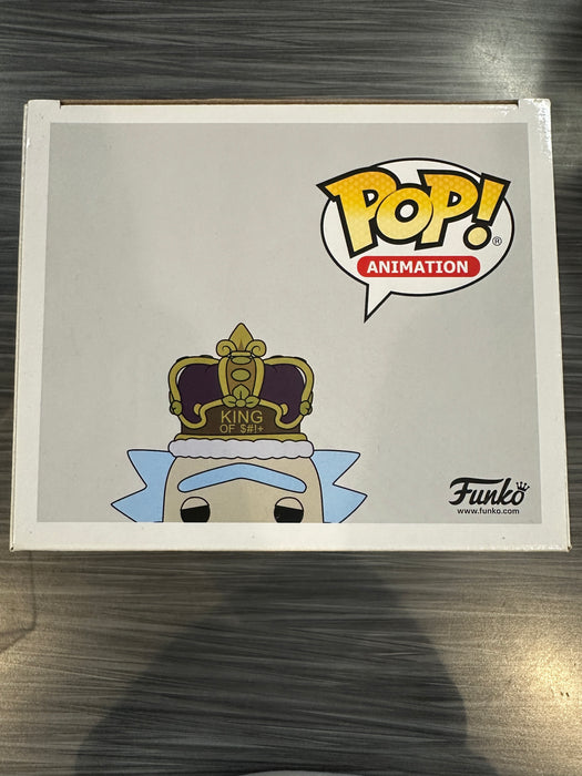 Funko POP! Animation: Rick And Morty - King of S#!+ [With Sound][6 Inch] (Damaged Box) [A] #694