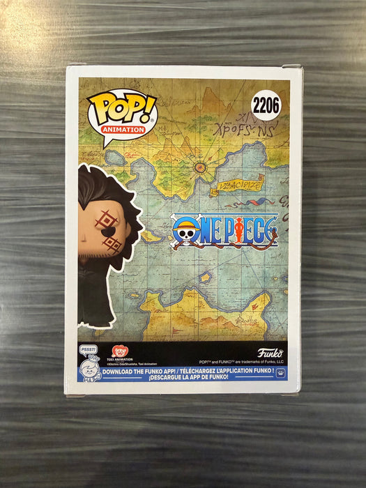 Funko POP! Animation: One Piece - Monkey. D. Dragon (Funko Sticker/Chronotoys Exclusive)(CHASE)(Damaged Box) #2206