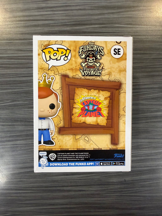 Funko POP! Funtastic Voyage: Freddy Funko as Captain Planet (GiTD)(Show Edition 500 PCS)(Damaged Box) #SE