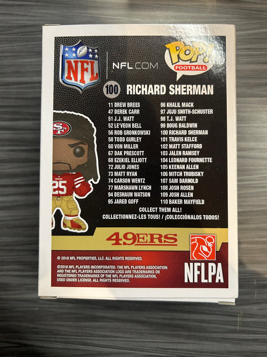 Funko POP! Football: 49ers - Richard Sherman (Damaged Box) #100
