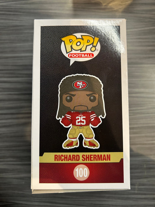 Funko POP! Football: 49ers - Richard Sherman (Damaged Box) #100