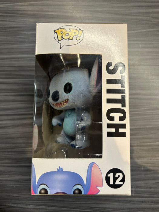 Funko POP! Disney: Stitch (Flocked)(Fugitive Toys)(Damaged Box*) #12