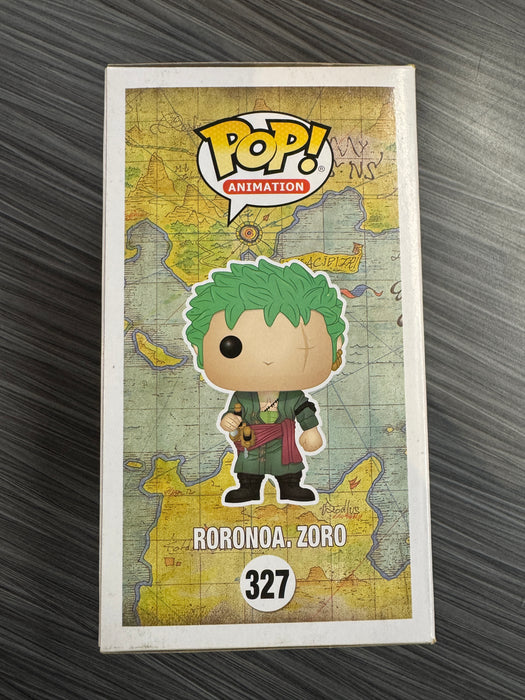 Funko POP! Animation: Shonen Jump One Piece - Roronoa. Zoro [2017] (Damaged Box)[A] #327