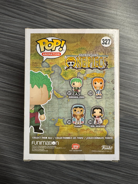 Funko POP! Animation: Shonen Jump One Piece - Roronoa. Zoro [2017] (Damaged Box)[A] #327