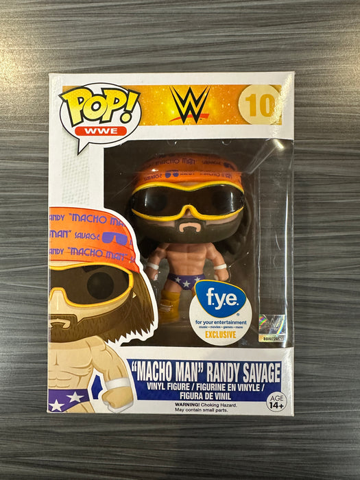 Funko POP! WWE: "Macho Man" Randy Savage (F.Y.E)(Damaged Box)[B] #10