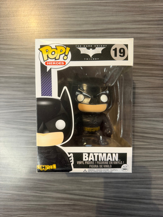 Funko POP! Heroes: The Dark Knight Trilogy - Batman (Damaged Box)[B] #19