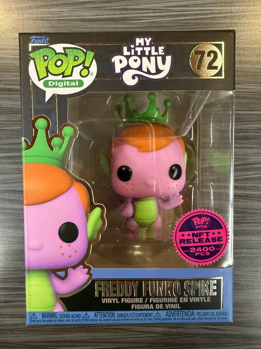 Funko POP! Digital: My Little Pony - Freddy Funko Spike (NFT Release 2400PCS)#72