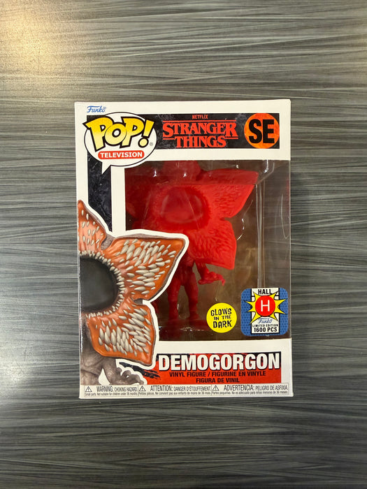 Funko POP! Television: Stranger Things - Demogorgon (GiTD)(H Hall)(1600 PCS)(Damaged Box) #SE