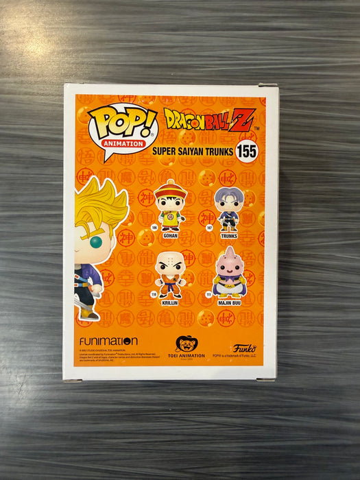 Funko POP! Animation: Dragon Ball Z - Super Saiyan Trunks (2016 NYCC)(Damaged Box*) #155