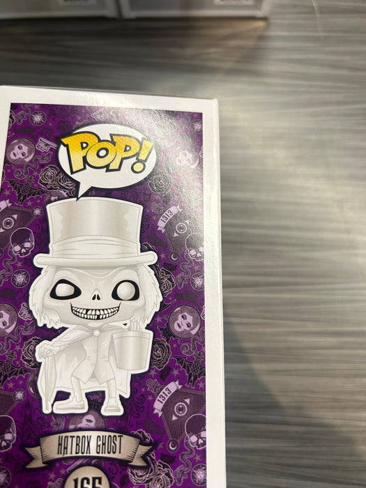Funko POP! Disney: The Haunted Mansion - Hatbox Ghost (Disney Parks)(Damaged Box) #165