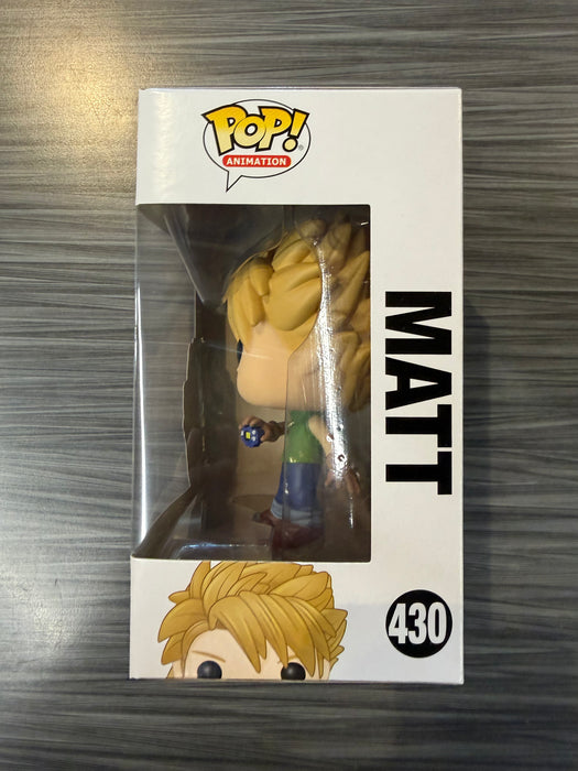 Funko POP! Animation: Digimon - Matt (Damaged Box)[B] #430
