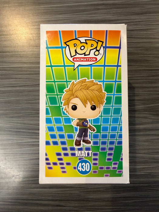 Funko POP! Animation: Digimon - Matt (Damaged Box)[C] #430