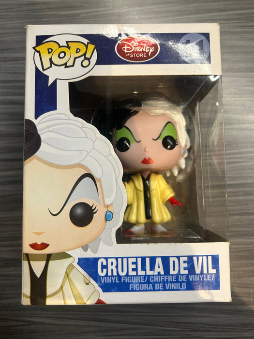 Funko POP! Disney Store: Cruella De Vil (Damaged Box*) #11