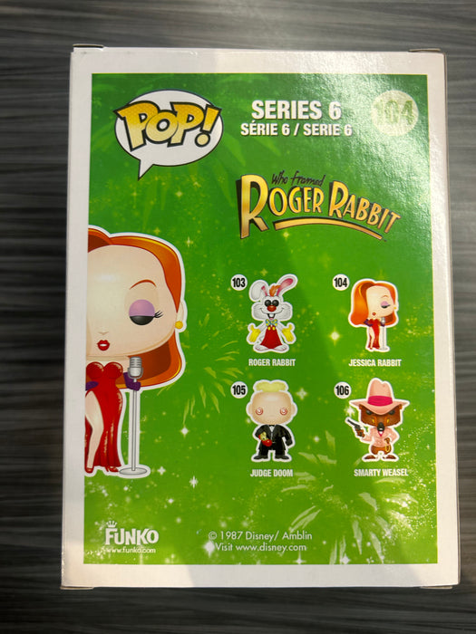 Funko POP! Disney: Jessica Rabbit (Damaged Box) #104