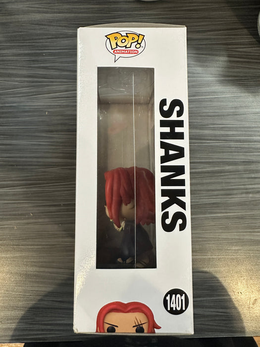 Funko POP! Animation: One Piece - Shanks [Wanted Poster] (2024 Chicago Comic Expo C2E2)(Damaged Box) #1401