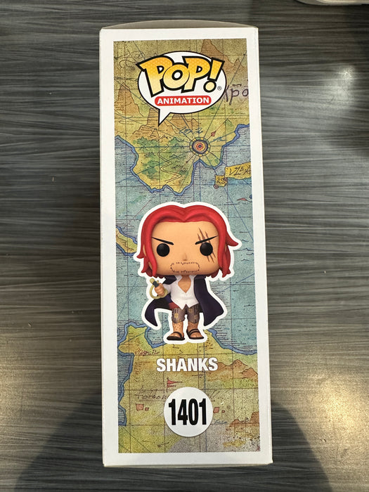 Funko POP! Animation: One Piece - Shanks [Wanted Poster] (2024 Chicago Comic Expo C2E2)(Damaged Box) #1401