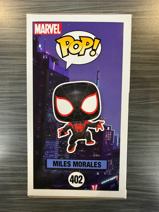 Funko POP! Spiderman Into the Universe: Miles Morales (FootLocker)(Damaged Box)[A] #402