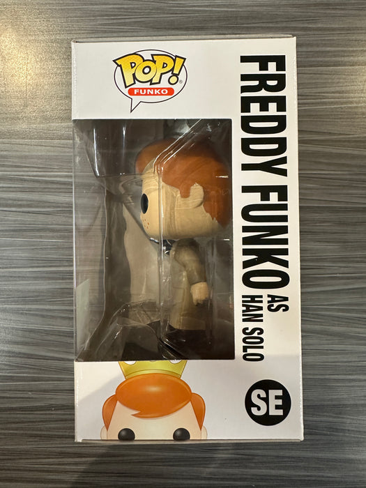 Funko POP! Funko: Freddy Funko As Han Solo (2022 Blacklight Battle)(3000 PCS)(Damaged Box)#SE
