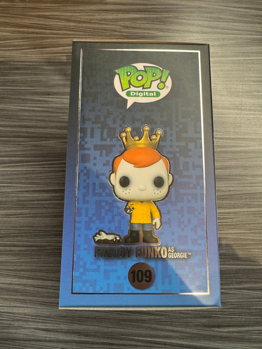 Funko POP! Digital: IT - Freddy Funko As Georgie (NFT Release)(2694 PCS)(Damaged Box) [A] #109