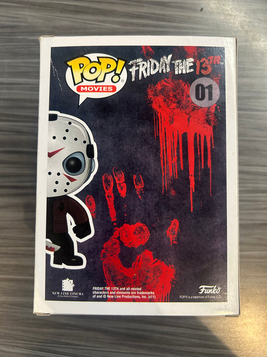 Funko POP! Movies: Friday The 13th - Jason Voorhees [Blue Glow](CHASE)(Damaged Box) #01