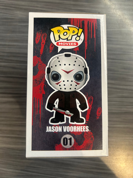 Funko POP! Movies: Friday The 13th - Jason Voorhees [Blue Glow](CHASE)(Damaged Box) #01