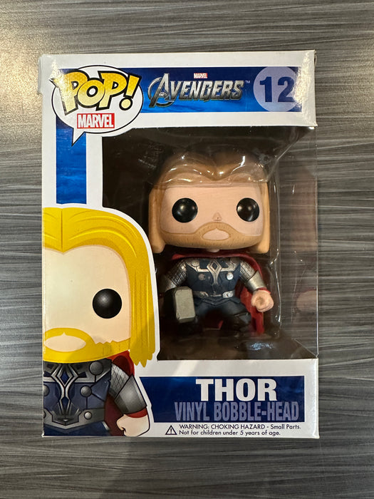 Funko POP! Marvel: Avengers - Thor (Large Font)(Damaged Box) #12