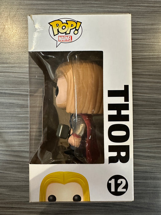 Funko POP! Marvel: Avengers - Thor (Large Font)(Damaged Box) #12