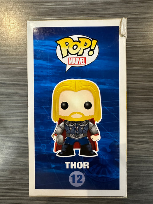 Funko POP! Marvel: Avengers - Thor (Large Font)(Damaged Box) #12