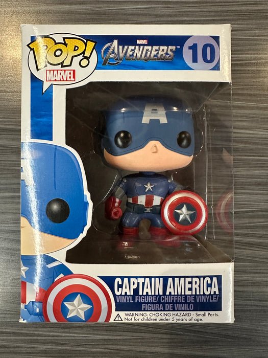 Funko POP! : Avengers - Captain America (Damaged Box) #10