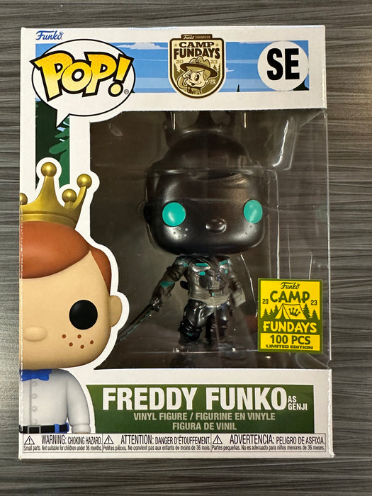 Funko POP! Camp Fundays: Freddy Funko As Genji (2023 Camp Fundays)(100 PCS)(Damaged Box) #SE