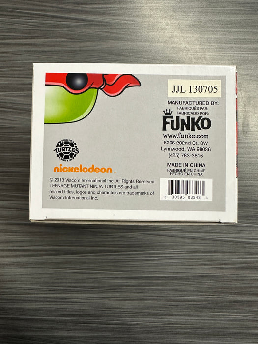Funko POP! Television: Teenage Mutant Ninja Turtles - Raphael (Alamo City 2000 PCS)(Damaged Box) #61