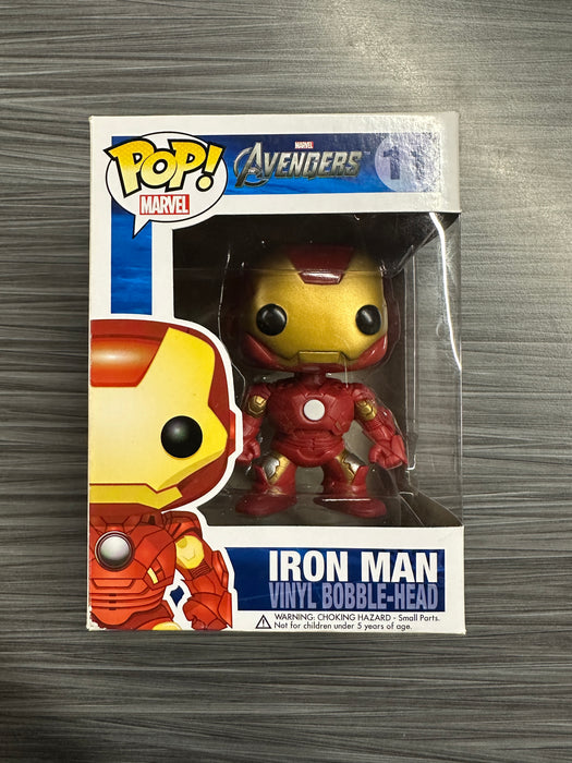 Funko POP! Marvel: Avengers - Iron Man [Large Font](Damaged Box)[B] #11