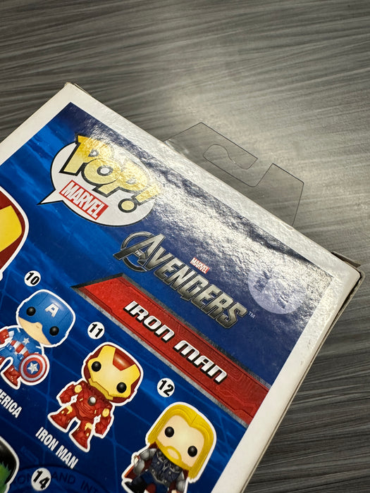 Funko POP! Marvel: Avengers - Iron Man [Large Font](Damaged Box)[B] #11