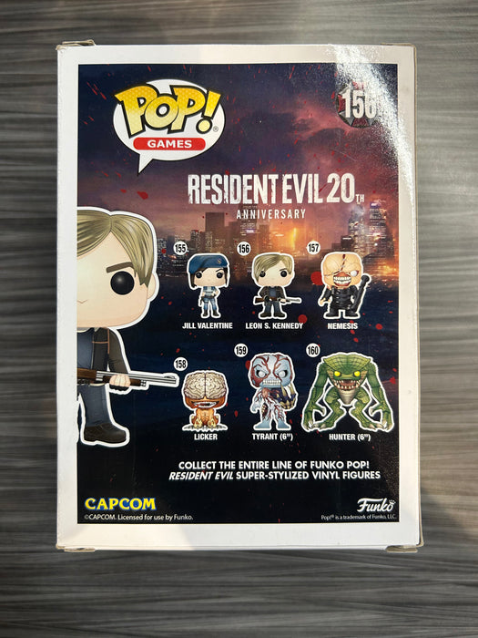Funko POP! Games: Resident Evil - Leon S. Kennedy (Damaged Box) #156