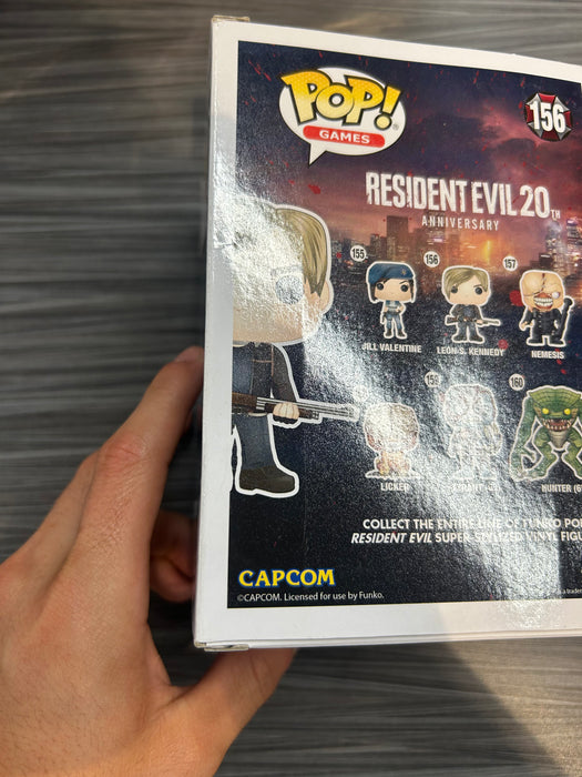 Funko POP! Games: Resident Evil - Leon S. Kennedy (Damaged Box) #156