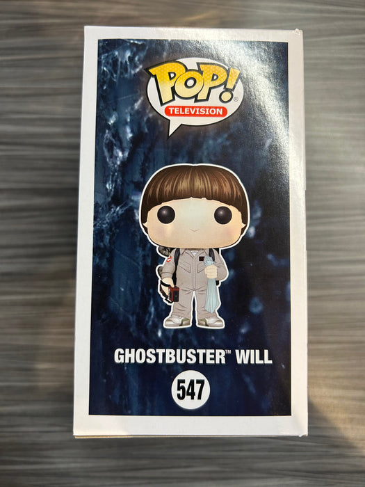 Funko POP! Television: Stranger Things - Ghostbuster Will (Damaged Box*) #547