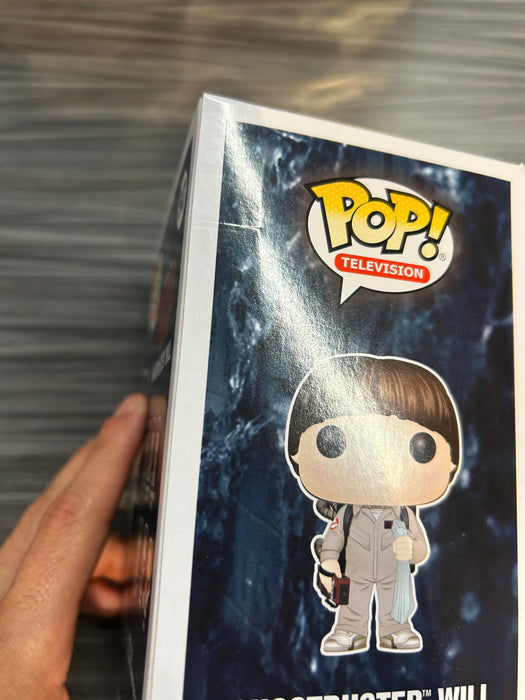 Funko POP! Television: Stranger Things - Ghostbuster Will (Damaged Box*) #547