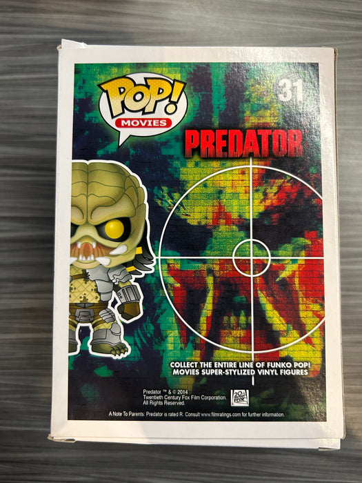 Funko POP! Movies: Predator - Predator [Cloaked/Bloody](Hot Topic)(Damaged Box*) #31