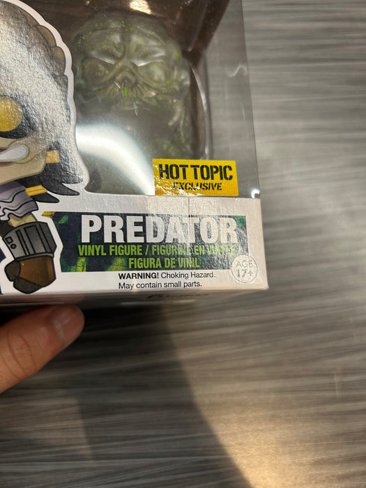 Funko POP! Movies: Predator - Predator [Cloaked/Bloody](Hot Topic)(Damaged Box*) #31