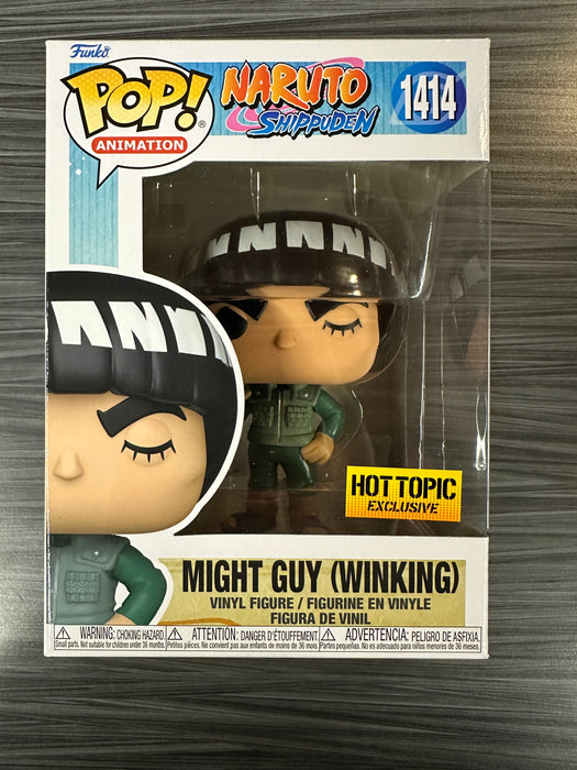 Funko POP! Animation: Naruto Shippuden - Might Guy (Winking)(Hot Topic) #1414