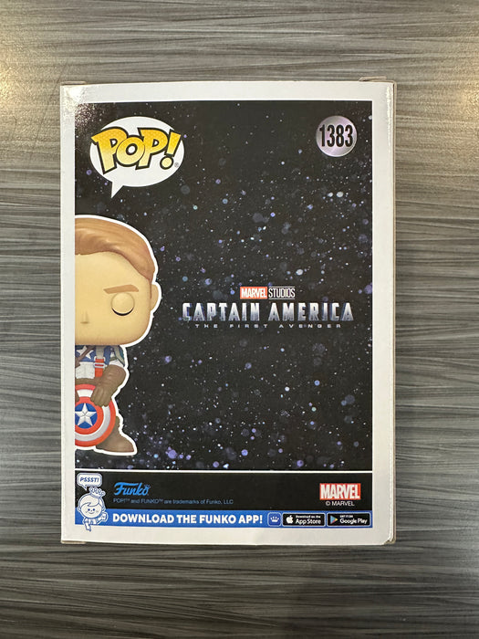 Funko POP! Marvel: The Infinity Saga - Captain America (GiTD)(CHASE)(Upper Deck)(Damaged Box) #1383