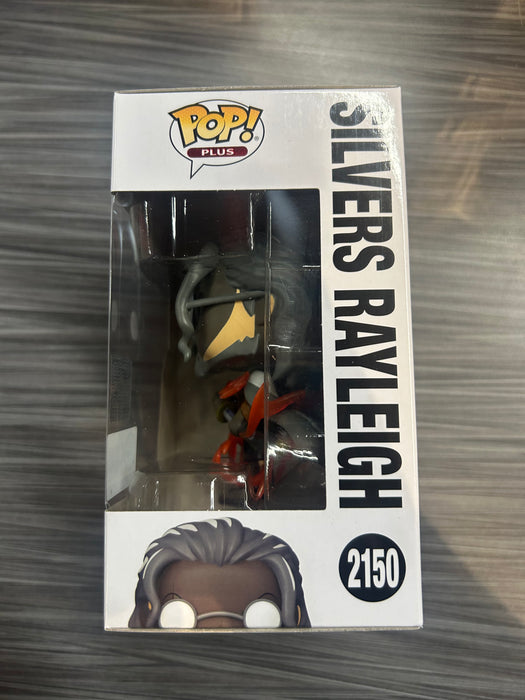 Funko POP! Animation PLUS: One Piece - Silvers Rayleigh (Funko Sticker/Pre-Release Chalice)(CHASE)(Damaged Box) #2150
