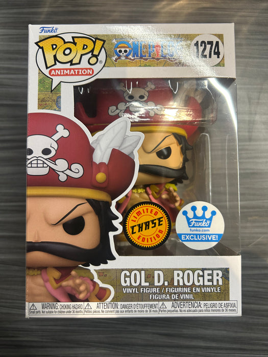 Funko POP! Animation: One Piece - Gol D. Roger (Funko)(CHASE)(Damaged Box)[B] #1274