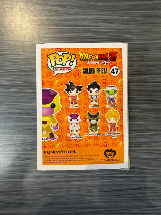Funko POP! Dragon Ball Z - Golden Frieza (2015 Summer Convention)(Damaged Box) #47