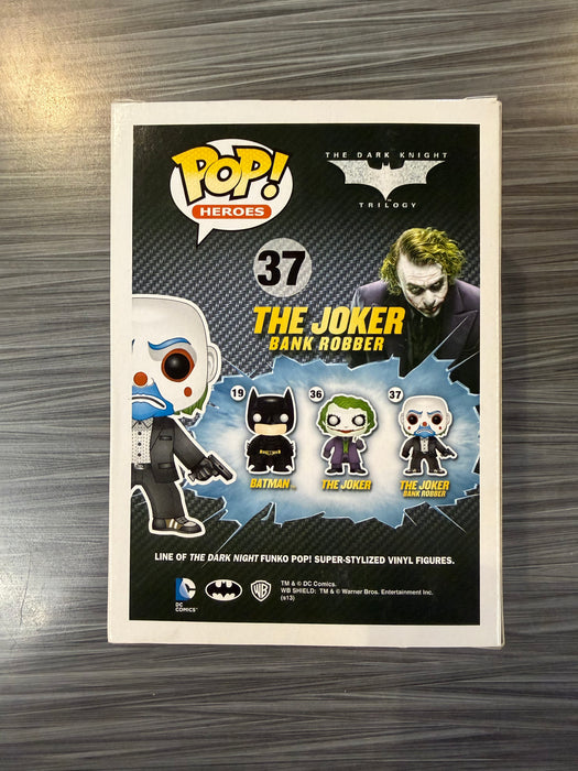 Funko POP! Heroes: The Dark Knight Trilogy - The Joker (Bank Robber)(Damaged Box)[C] #37