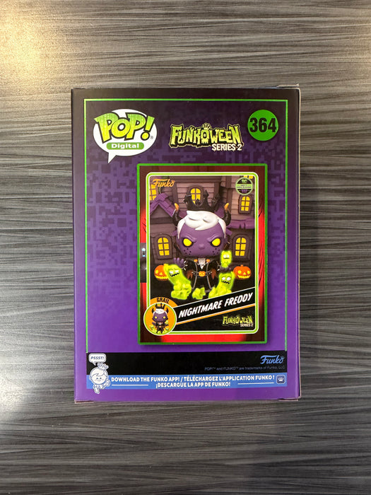 Funko POP! Digital: Funkoween Series 2 - Nightmare Freddy (GiTD)(NFT Release 999 PCS)(Damaged Box) #364