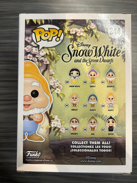 Funko POP! Disney: Happy (Damaged Box) #344