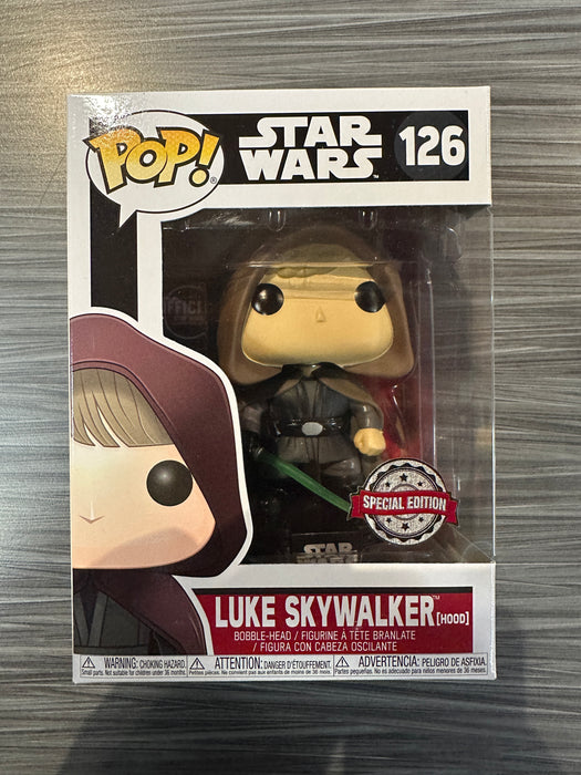 Funko POP! Star Wars: Luke Skywalker [Hood] (Special Edition) #126