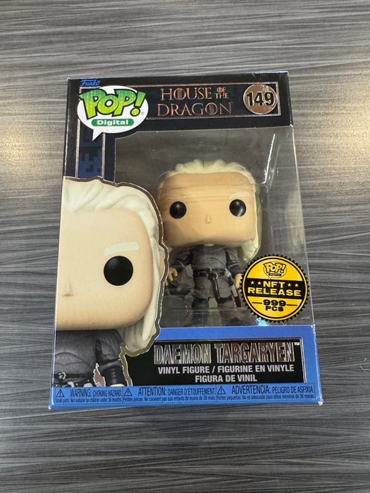 Funko POP! Digital: House of The Dragon - Daemon Targaryen (NFT 999 PCS)(Damaged Box) #149